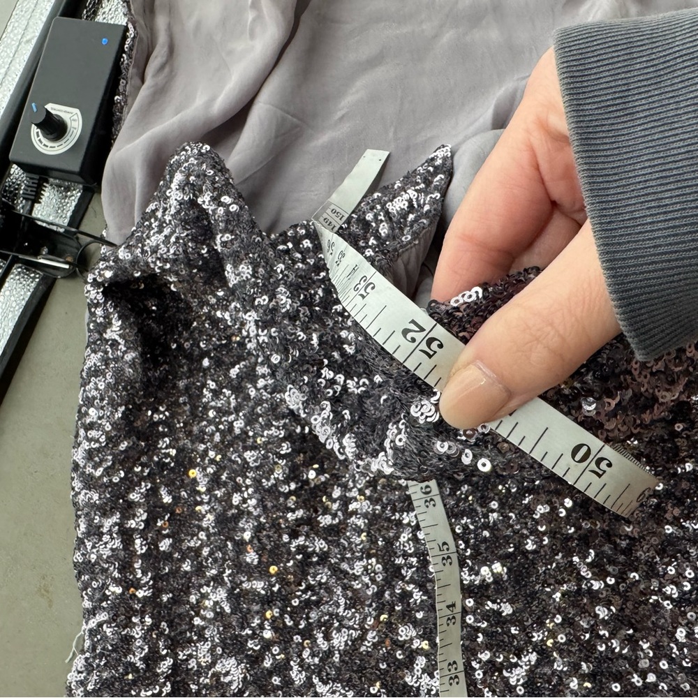 NWT J.Crew Collection Sequin floor-length slip dress - Picture 16 of 16